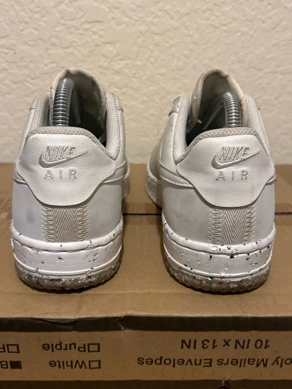 Nike Air Force 1 Low-Top Sneakers - Off White/White